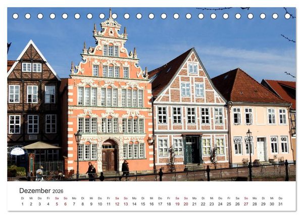 Produktbild: Im Herzen von Stade (Tischkalender 2026 DIN A5 quer), CALVENDO Monatskalender