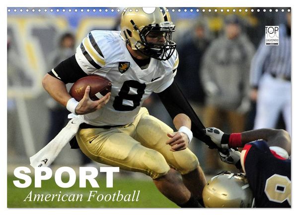 Produktbild: Sport. American Football (Wandkalender 2026 DIN A3 quer), CALVENDO Monatskalender