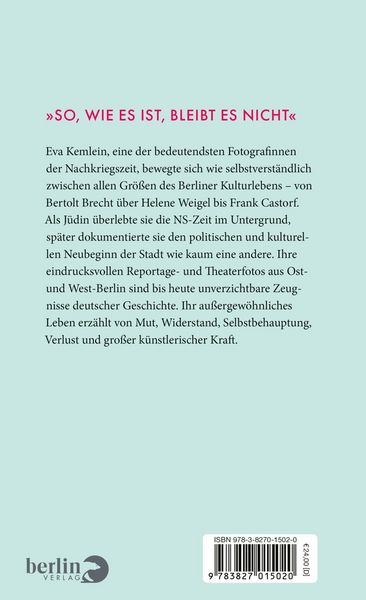 Produktbild: Sie verlieh dem Augenblick Dauer