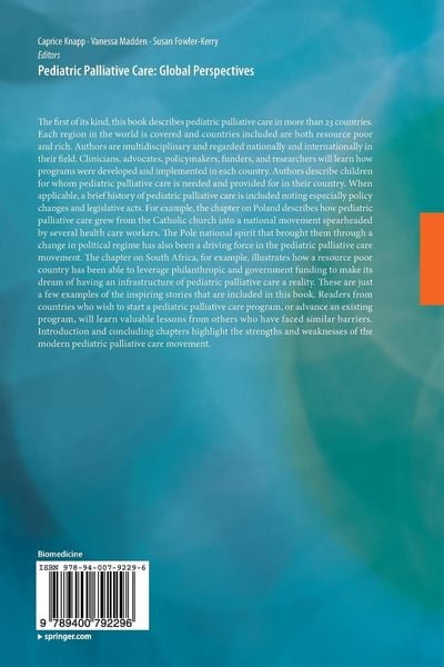Produktbild: Pediatric Palliative Care: Global Perspectives