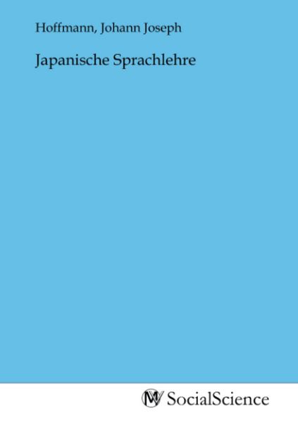 Produktbild: Japanische Sprachlehre