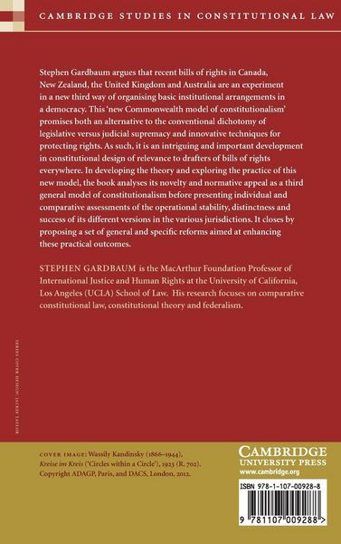 Produktbild: The New Commonwealth Model of Constitutionalism