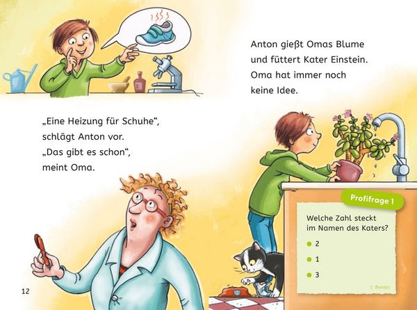 Produktbild: Leseprofis &ndash; Die total verr&uuml;ckte Schrumpf-Maschine, 1. Klasse