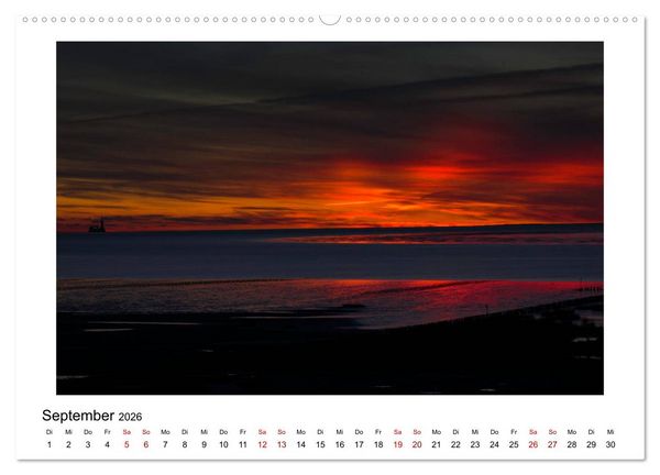 Produktbild: Friedrichskoog Spitze (Wandkalender 2026 DIN A2 quer), CALVENDO Monatskalender