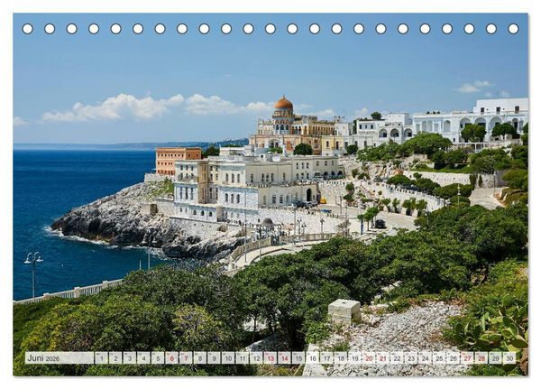 Produktbild: Apulien (Tischkalender 2026 DIN A5 quer), CALVENDO Monatskalender