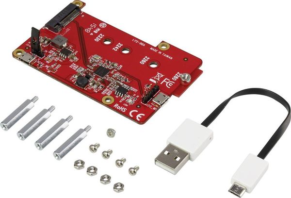 Renkforce Raspberry Pi® Erweiterungs-Platine Passend für (Entwicklungskits): Raspberry Pi