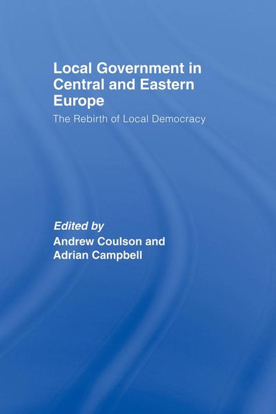 Produktbild: Local Government in Central and Eastern Europe