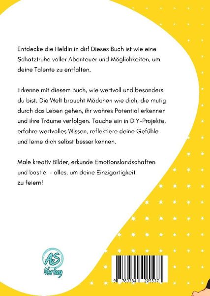 Produktbild: M&auml;dchen Power: Das Kreativ-Buch f&uuml;r hochsensible M&auml;dchen ab 8 Jahren.