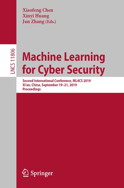 Produktbild: Machine Learning for Cyber Security