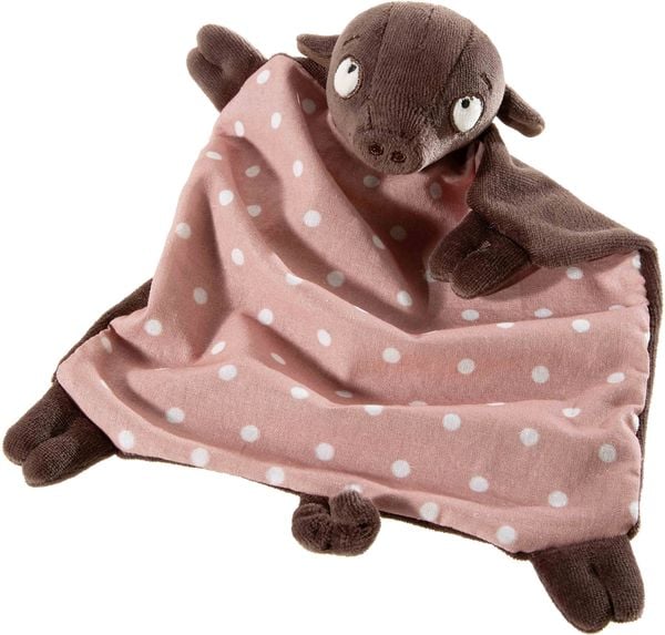 Produktbild: Heunec 255364 - Rosalie & Tr&uuml;ffelchen Schnuffeltuch Tr&uuml;ffelchen, Tupfen, OCS Recycled Pl&uuml;sch, 20 cm