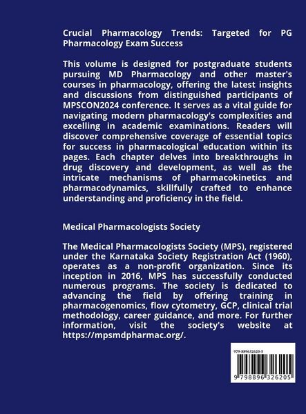 Produktbild: Crucial Pharmacology Trends (Volume 1)