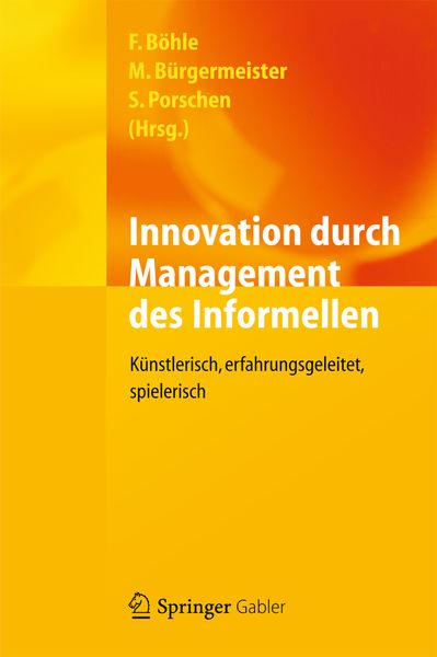 Produktbild: Innovation durch Management des Informellen