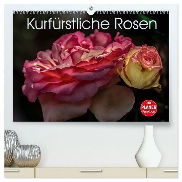 Produktbild: Kurf&uuml;rstliche Rosen Eltville am Rhein (hochwertiger Premium Wandkalender 2027 DIN A2 quer), Kunstdruck in Hochglanz
