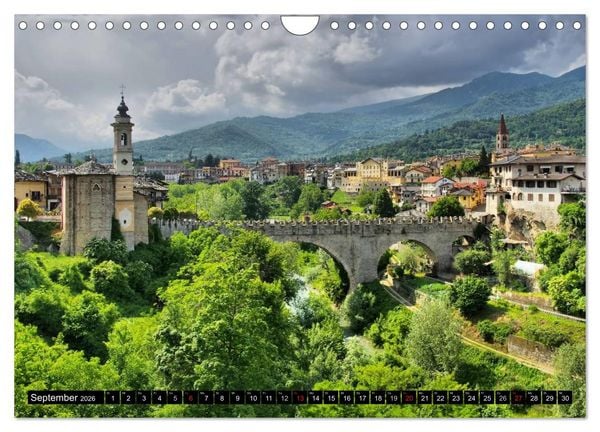 Produktbild: Piemont (Wandkalender 2026 DIN A4 quer), CALVENDO Monatskalender