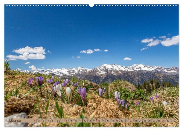 Produktbild: S&uuml;dtirol - Meraner Land (hochwertiger Premium Wandkalender 2026 DIN A2 quer), Kunstdruck in Hochglanz