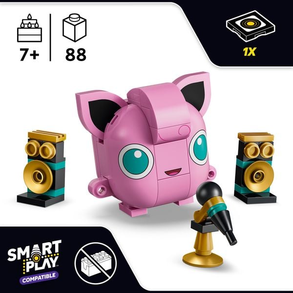 Produktbild: LEGO Pok&eacute;mon SMART Play: Pummeluff-Konzert kompatibles Set 72159
