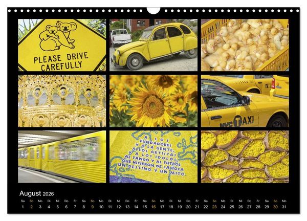 Produktbild: Colours (Wandkalender 2026 DIN A3 quer), CALVENDO Monatskalender
