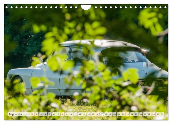 Produktbild: Citro&euml;n D Model &ndash; M&auml;rchenhafte D&eacute;esse (Wandkalender 2026 DIN A4 quer), CALVENDO Monatskalender