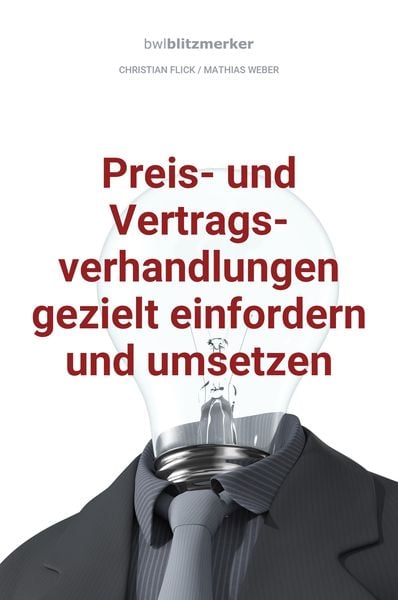 Produktbild: BwlBlitzmerker: Preis- und Vertragsverhandlungen gezielt einfordern und umsetzen