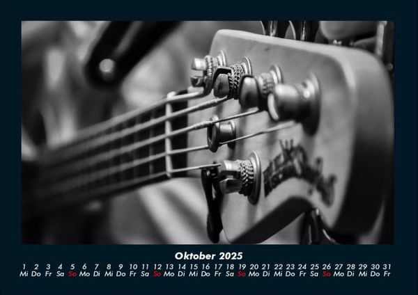 Produktbild: Musik 2025 Fotokalender DIN A4