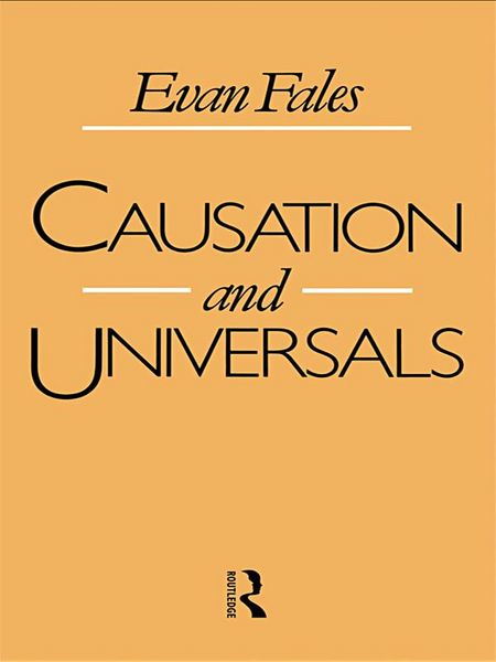 Produktbild: Causation and Universals