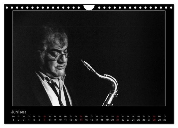 Produktbild: Jazz onstage (Wandkalender 2026 DIN A4 quer), CALVENDO Monatskalender