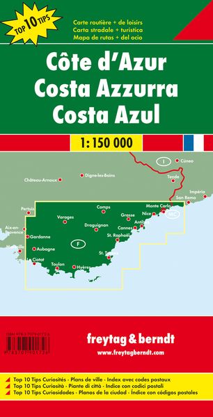 Cote d' Azur 1 : 150 000