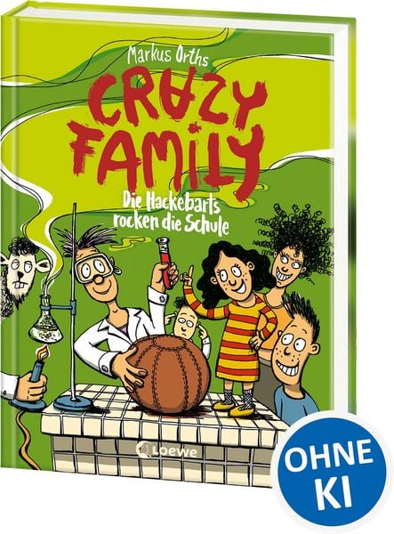 Produktbild: Crazy Family (Band 5) - Die Hackebarts rocken die Schule