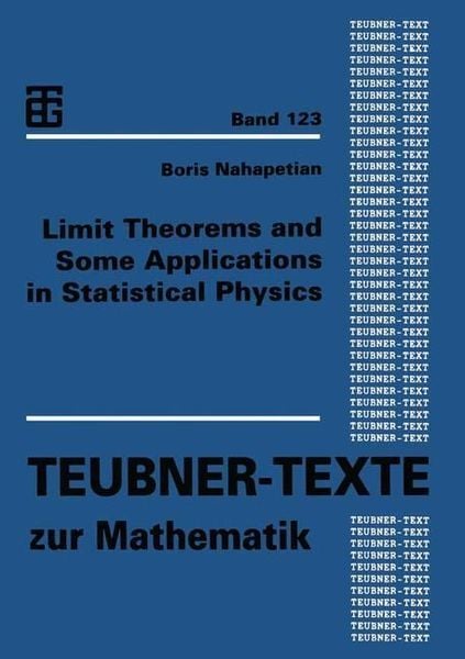 Produktbild: Limit Theorems and Some Applications in Statistical Physics