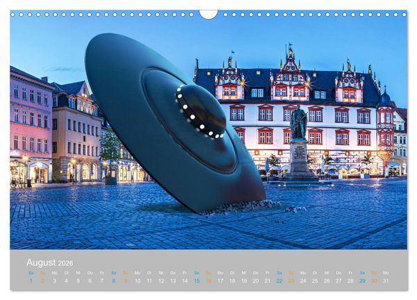 Produktbild: Fantastisch und surreal - unbekannte Flugobjekte (Wandkalender 2026 DIN A3 quer), CALVENDO Monatskalender