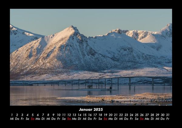 Produktbild: Bergige Welten 2025 Fotokalender DIN A3