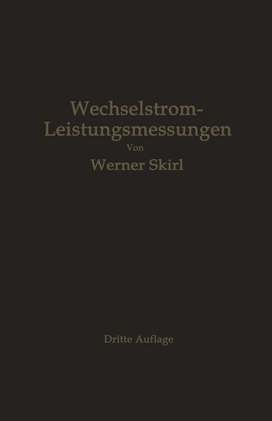 Produktbild: Wechselstrom-Leistungsmessungen