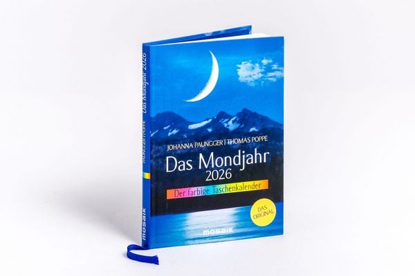 Produktbild: Das Mondjahr 2026 - Der farbige Taschenkalender
