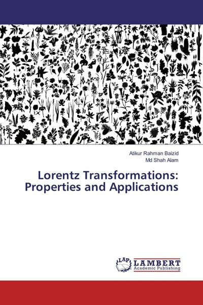 Produktbild: Lorentz Transformations: Properties and Applications