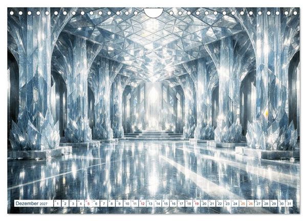 Produktbild: Architektur der Emotionen - Gestaltete Stimmungen (Wandkalender 2027 DIN A4 quer), CALVENDO Monatskalender