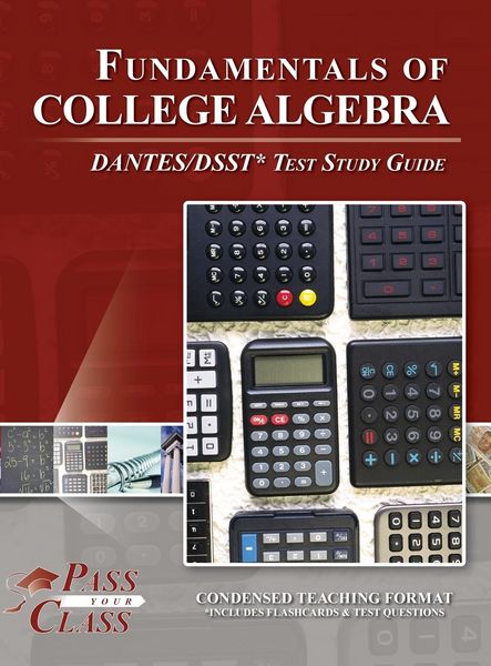 Produktbild: Fundamentals of College Algebra DANTES / DSST Test Study Guide