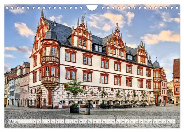 Produktbild: Coburg - Veste, Markt & mehr (Wandkalender 2027 DIN A4 quer), CALVENDO Monatskalender