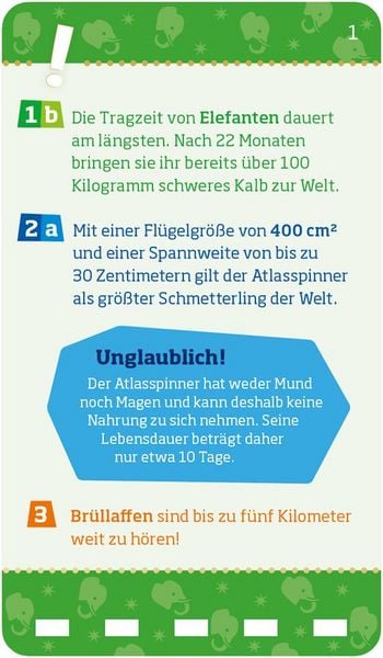 Produktbild: WAS IST WAS Quiz Rekorde der Tierwelt
