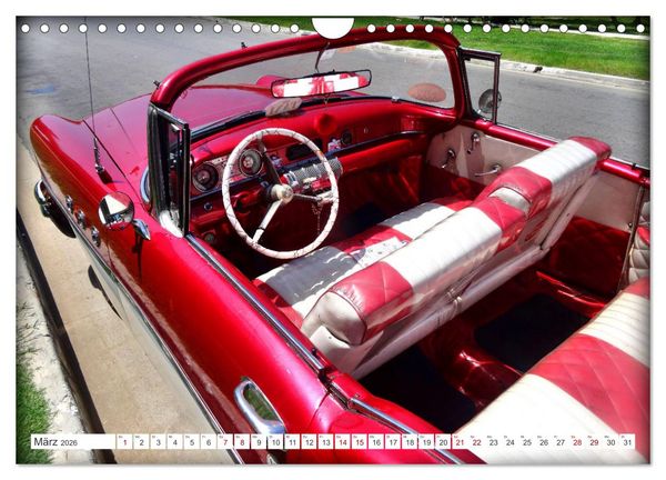 Produktbild: BUICK '55 - Mit 70 unterwegs in Kuba (Wandkalender 2026 DIN A4 quer), CALVENDO Monatskalender
