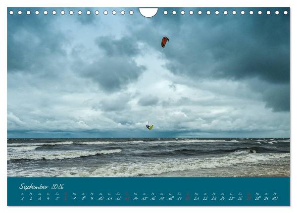 Produktbild: Blick auf die Halbinsel Fischland, Dar&szlig; und Zingst (Wandkalender 2026 DIN A4 quer), CALVENDO Monatskalender
