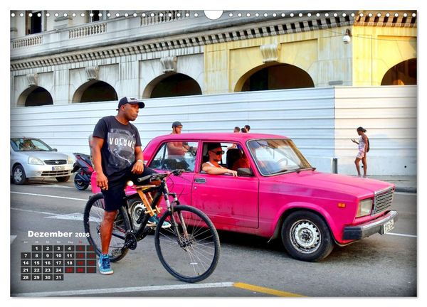 Produktbild: Drahtesel in Kuba (Wandkalender 2026 DIN A3 quer), CALVENDO Monatskalender