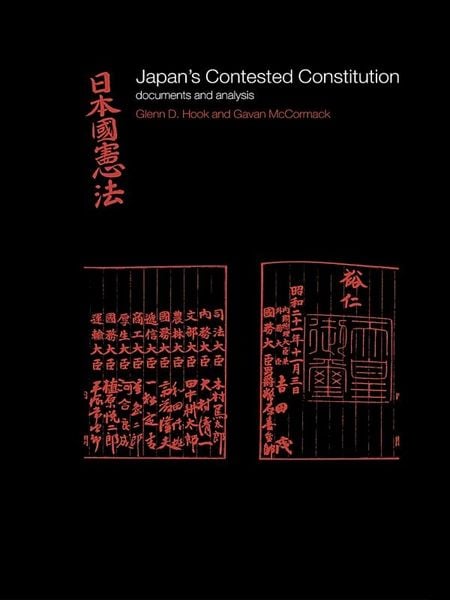 Produktbild: Japan's Contested Constitution