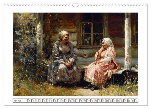 Produktbild: Reise mit der ostslawischen Seele (Wandkalender 2026 DIN A3 quer), CALVENDO Monatskalender