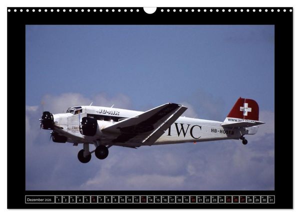 Produktbild: JU-AIR Ju-52 (Wandkalender 2026 DIN A3 quer), CALVENDO Monatskalender