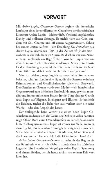 Produktbild: Ars&egrave;ne Lupin, Gentleman-Gauner. Abenteuergeschichten