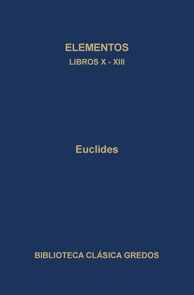 Produktbild: Elementos. Libros X-XIII