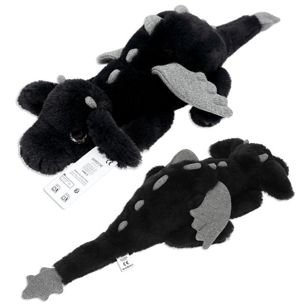 Produktbild: SNUKIS Pl&uuml;schdrache schwarz