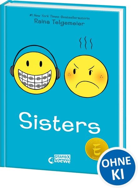 Sisters, Gebundene Ausgabe von Raina Telgemeier, Loewe, 978-3-7432-0994-7