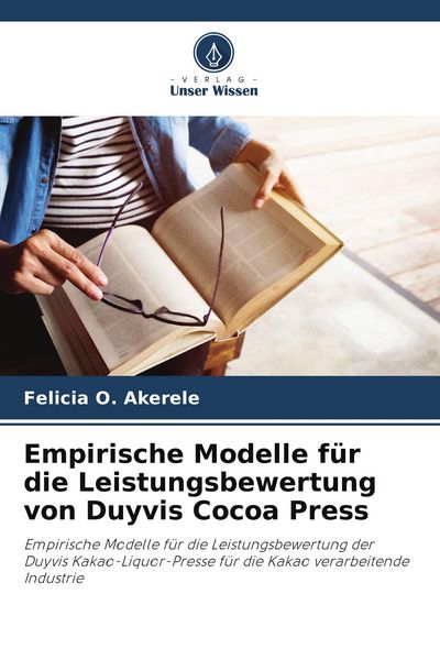 Produktbild: Empirische Modelle f&uuml;r die Leistungsbewertung von Duyvis Cocoa Press