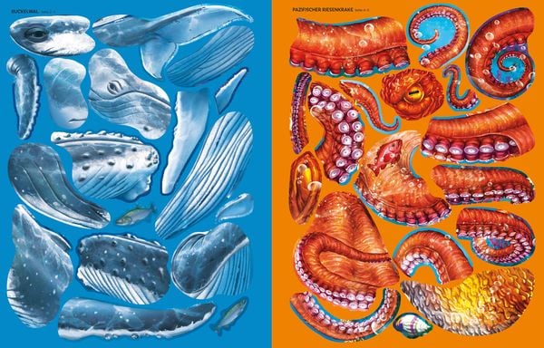 Produktbild: Der gro&szlig;e Stickerspa&szlig;: Meerestiere